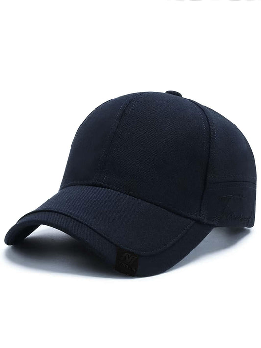 Solid casual men’s baseball cap. - KHOY