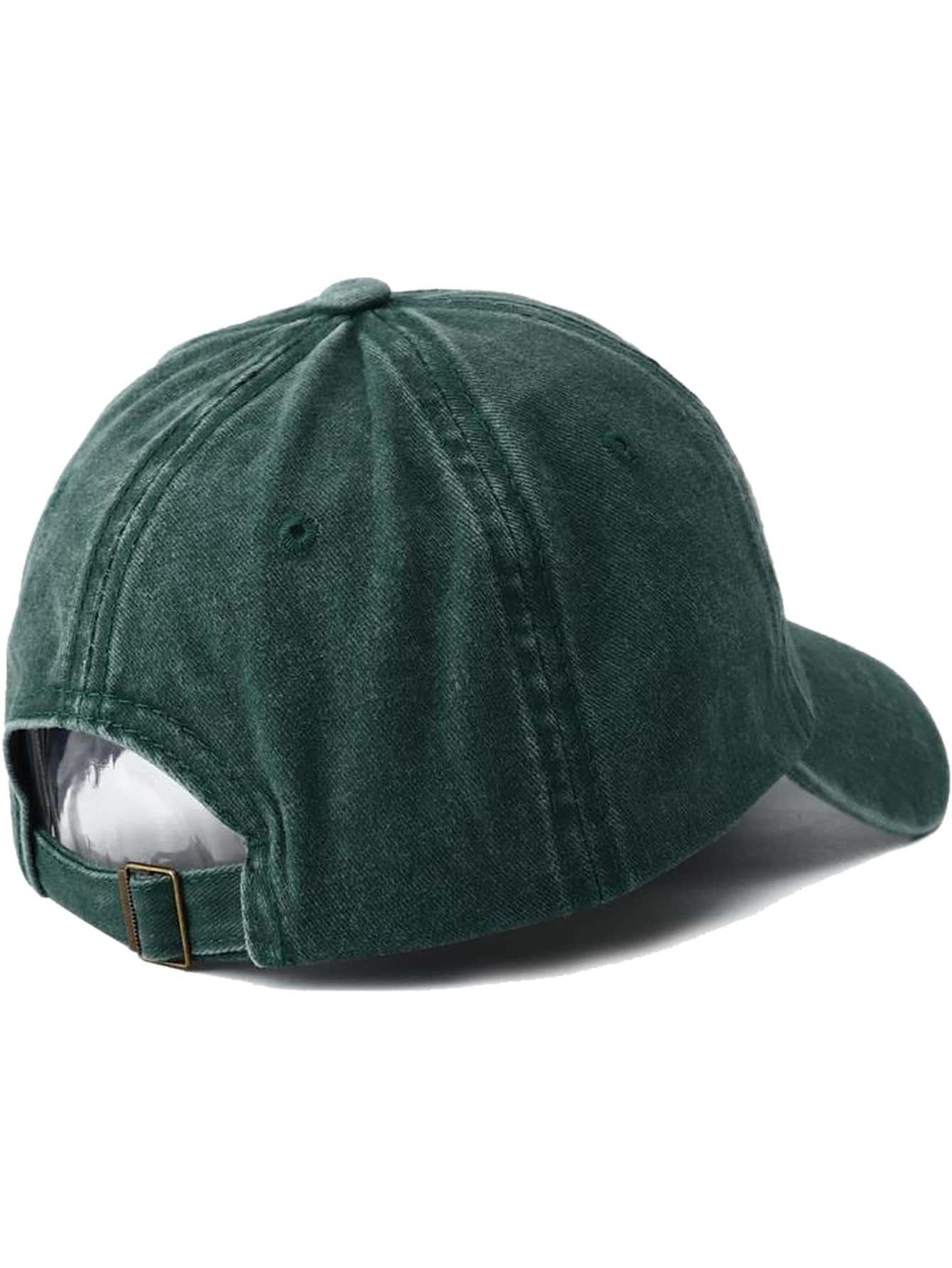 1 Piece Women's 3D Embroidered Lettering - Brooklyn 1947 Wash Style Baseball Cap, Vintage Sun Cap, Adjustable Outdoor Sun Hat, Y2K Style Men's Hat - KHOY