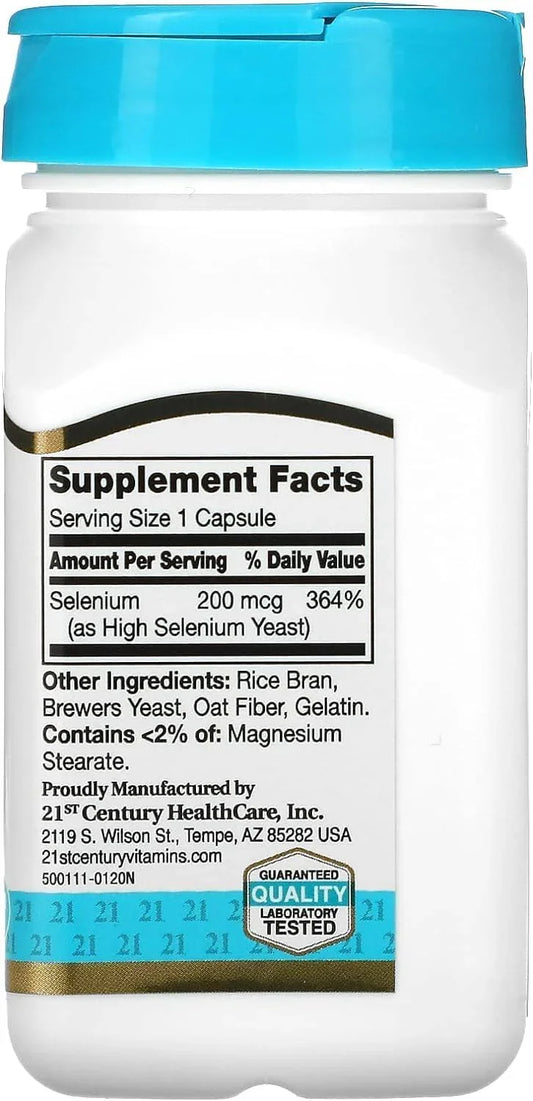 21st Century Selenium 200 mcg سيلينيوم - KHOY