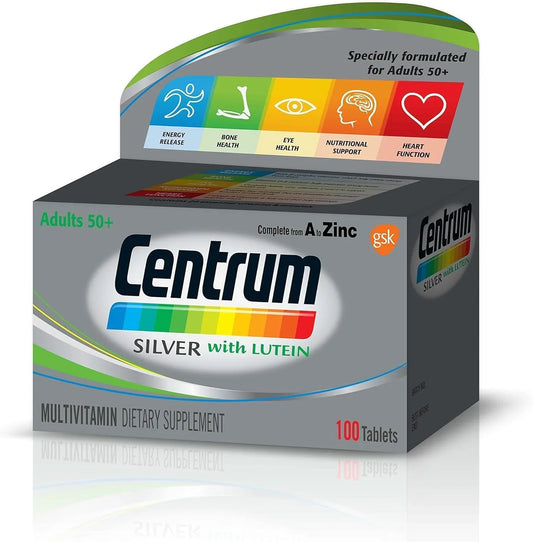Centrum Silver for adults, 100 tablets - KHOY