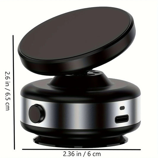 KDEAM 360 degrees Rotating Suction Cup Magnetic Phone Holder, ABS Material, Non-Waterproof, for Car, Home, Gym, In - KHOY