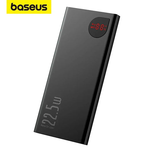 Baseus Power Bank 10000mAh 20000mAh 22.5W Fast Charging Powerbank Portable External Battery For iPhone 16 15 14 12 13 Pro Max - KHOY