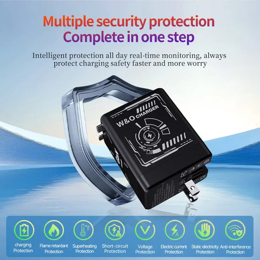 Xiaomi GaN120W Ultra Fast Charger With Retractable Type-C Lightning Cable Fast Charging Adapter For iPhone16 iPad Samsung Huawei - KHOY