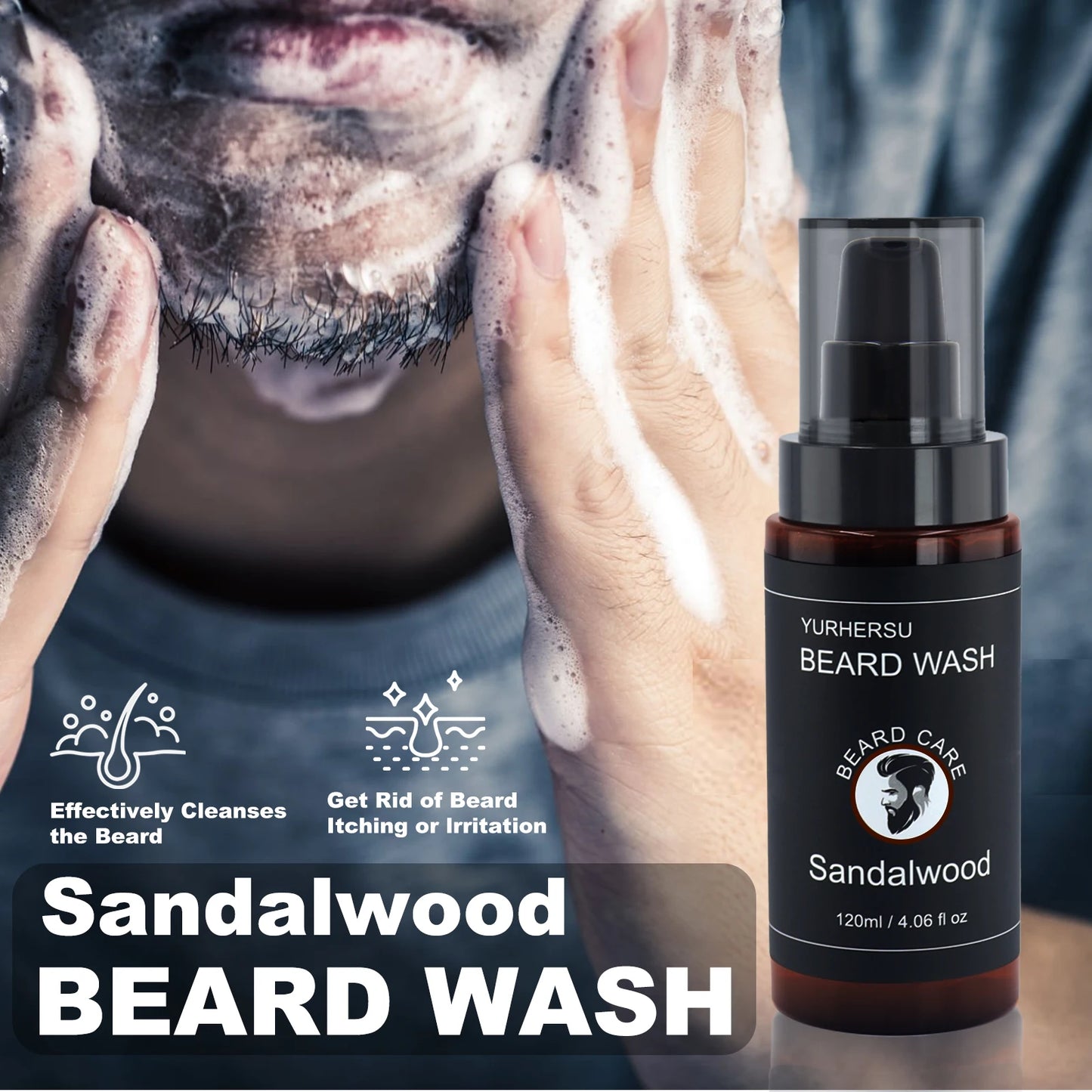 Exquisite lifestyle, starting from beard: 7-piece beard set for comprehensive care - KHOY