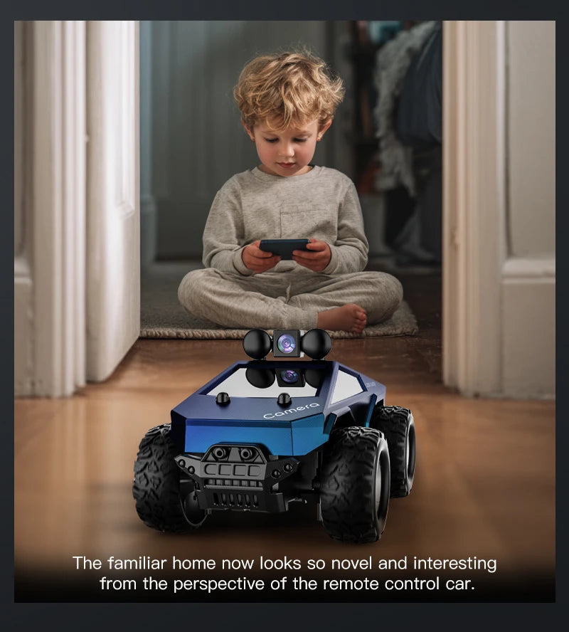 NEW KF29 With HD Camera Can Take Pictures And videos Rc car fpv Remote Conversation and Shooting Wireless Camera RC Car Toy Gift - KHOY