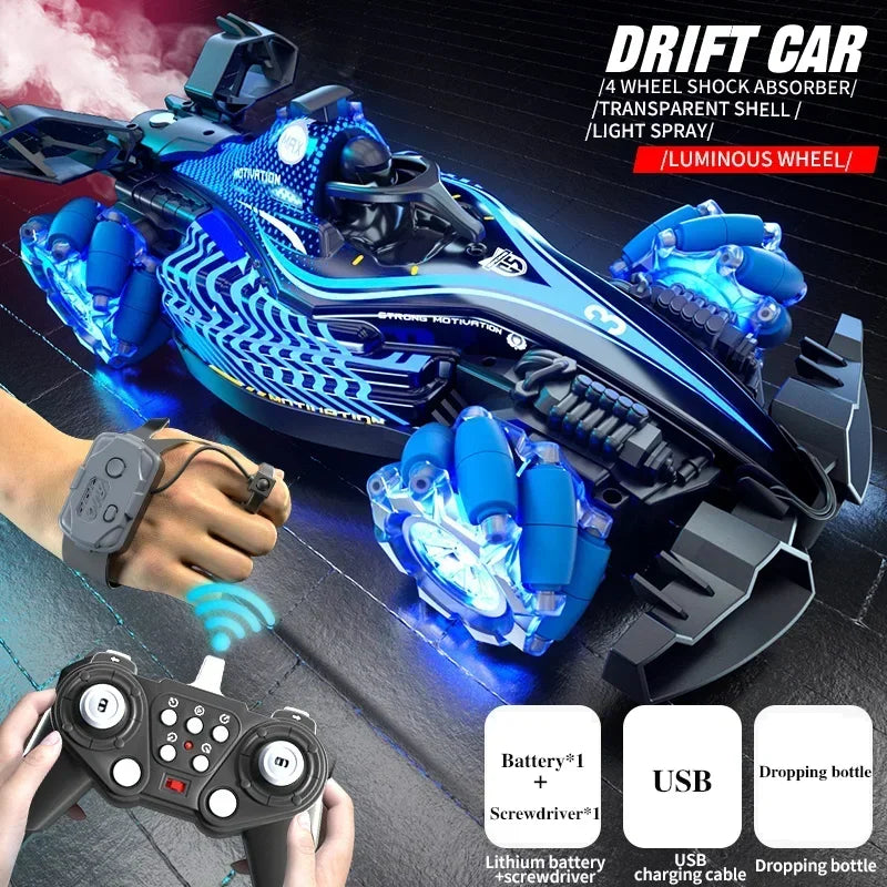 New Drift RC Car Remote Control Car Racing Spray 2.4G High Speed Off Road Competition Vehicle RC Boys Toys for Children Toy Gift - KHOY