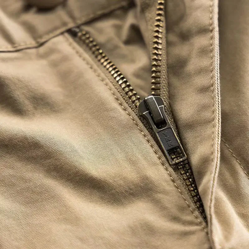 Men's Cargo Pants Work Wear Autumn Khaki Male Trousers Nylon Big Size Cheapest Designer Fashion Emo New in Baggy Long Slacks Y2k - KHOY