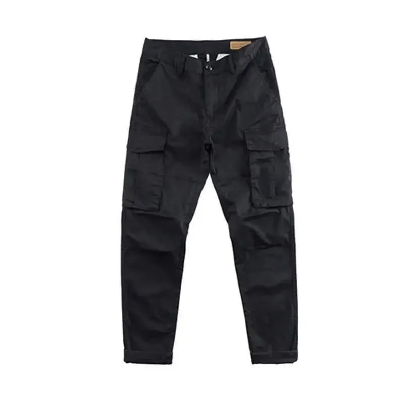 Men's Cargo Pants Work Wear Autumn Khaki Male Trousers Nylon Big Size Cheapest Designer Fashion Emo New in Baggy Long Slacks Y2k - KHOY