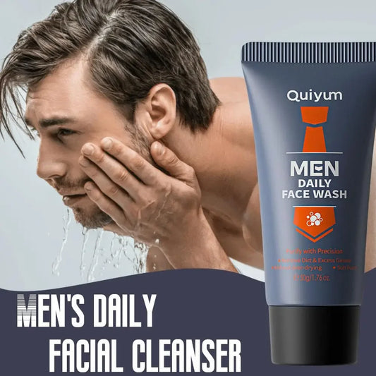 Men's facial cleanser Body wash Oil control Moisturizing long-lasting fragrance Fresh release charm creamy foam Body wash - KHOY