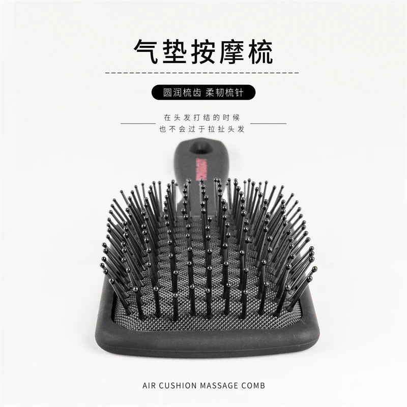 Professional Salon Air Hairdressing Cushion Comb Barbershop Anti-Static Hair Brush Massage Home Diy Curly Styling Tools - KHOY