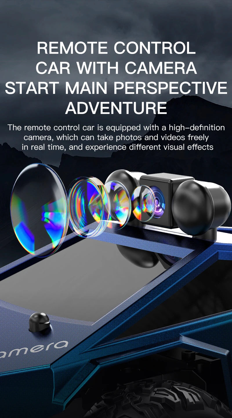 NEW KF29 With HD Camera Can Take Pictures And videos Rc car fpv Remote Conversation and Shooting Wireless Camera RC Car Toy Gift - KHOY