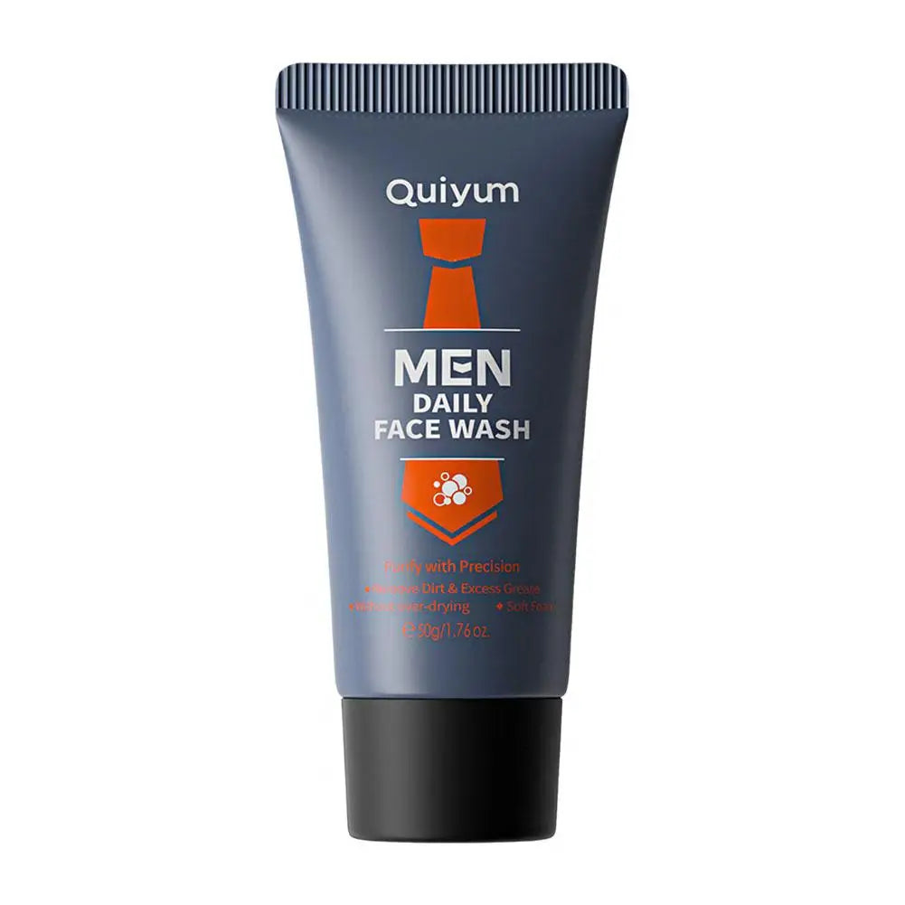 Men's facial cleanser Body wash Oil control Moisturizing long-lasting fragrance Fresh release charm creamy foam Body wash - KHOY