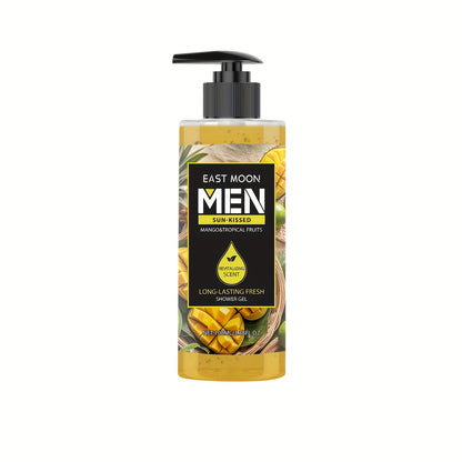 MEN'S Shower Gel Series, 100ml, Deep Cleansing & Long-Lasting Fragrance, Moisturizing, Formaldehyde-Free, Coconut Scented with Peppermint, Lavender & Coconut Oil, Suitable for All Skin Types, Body Use - KHOY