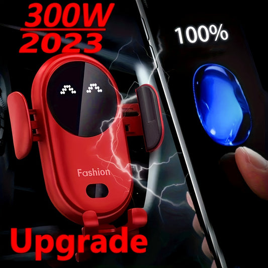 Automatic Infrared Induction Car Wireless Charger Car Vent Mobile Phone Fast Charging Bracket Car Accessories, Office Accessories, School Supplies, Perfect Gift for Christmas and Birthday - KHOY