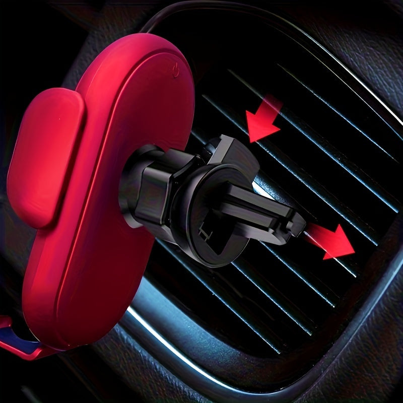 Automatic Infrared Induction Car Wireless Charger Car Vent Mobile Phone Fast Charging Bracket Car Accessories, Office Accessories, School Supplies, Perfect Gift for Christmas and Birthday - KHOY