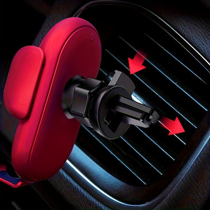 Automatic Infrared Induction Car Wireless Charger Car Vent Mobile Phone Fast Charging Bracket Car Accessories, Office Accessories, School Supplies, Perfect Gift for Christmas and Birthday - KHOY