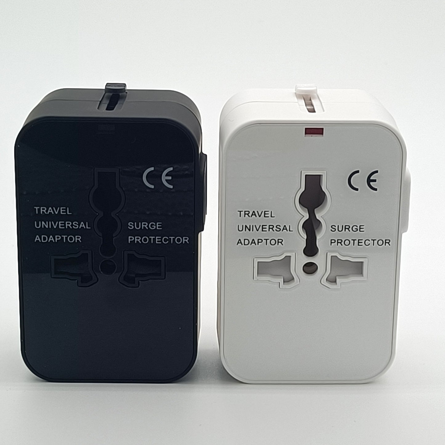 1pc Travel Charger with Dual USB Charging Ports, 2 USB Charger, World All In One Universal Travel Charger, Wall Charger AC Power Plug Adapter, USA EU UK AUS Converter Adapter, USB Charger, Travel Adapter - KHOY