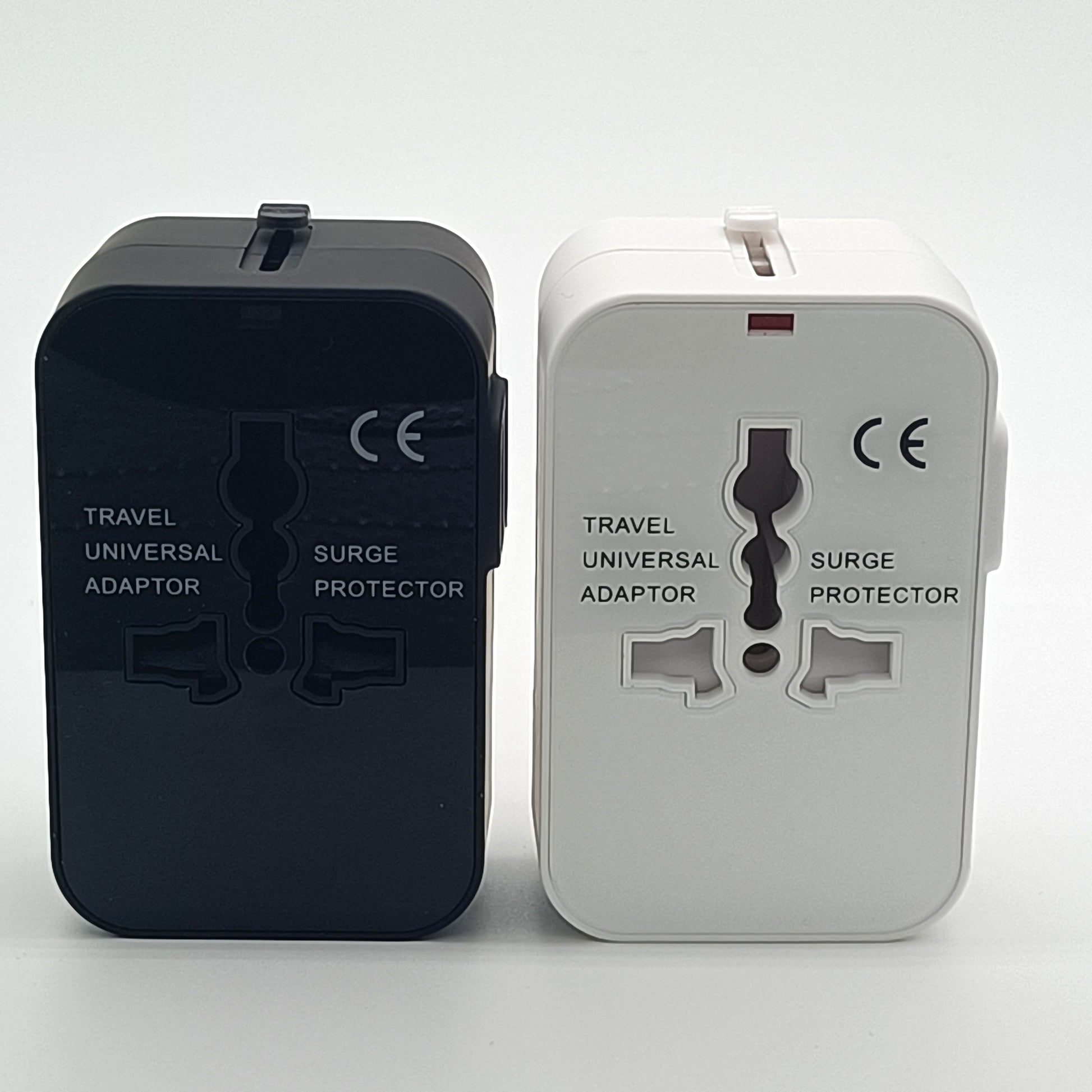 1pc Travel Charger with Dual USB Charging Ports, 2 USB Charger, World All In One Universal Travel Charger, Wall Charger AC Power Plug Adapter, USA EU UK AUS Converter Adapter, USB Charger, Travel Adapter - KHOY