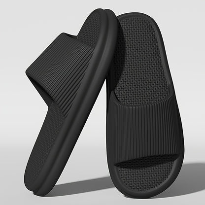 Summer Slippers Flip Flops Man Indoor Home Woman Shoes EVA Soft Soled Slippers Shower Home Slides Couple Non-slip Casual Sandals - KHOY