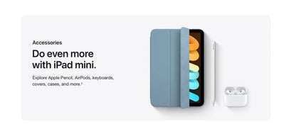 IPad Mini 7 A17 Pro 8.3Inch 128G/256G/512G WiFi Cellular Touch ID,eSIM, Original 6-core CPU 5-core GPU 16-core Neural Engine. - KHOY