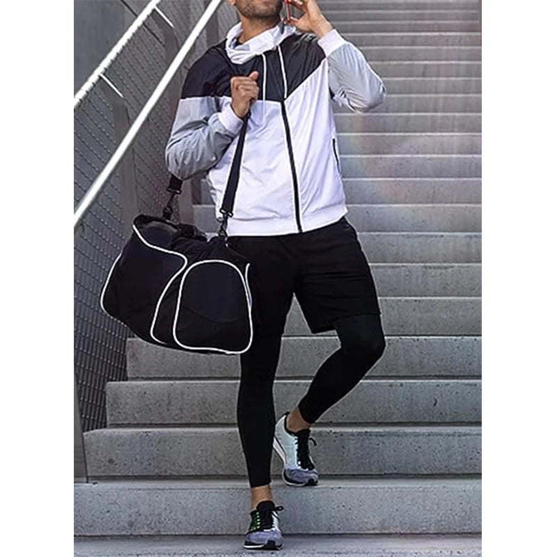 Men's Sport Pants 2 in1 Training Athletic Tracksuits Sportswear Workout Male Jogging Trousers Gym Fitness Running Pants Men - KHOY