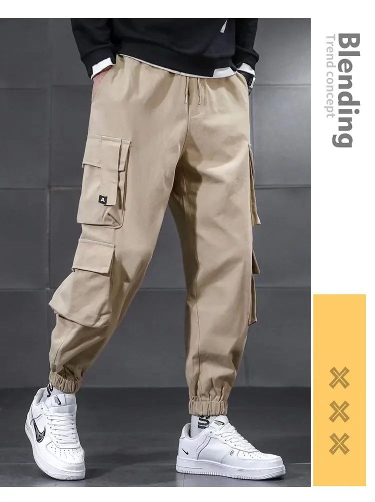 Mens Cargo Pants Military Men Trousers Casual Cotton Tactical Pants Spring Summer Men Big Size Pantalon Militaire Homme - KHOY