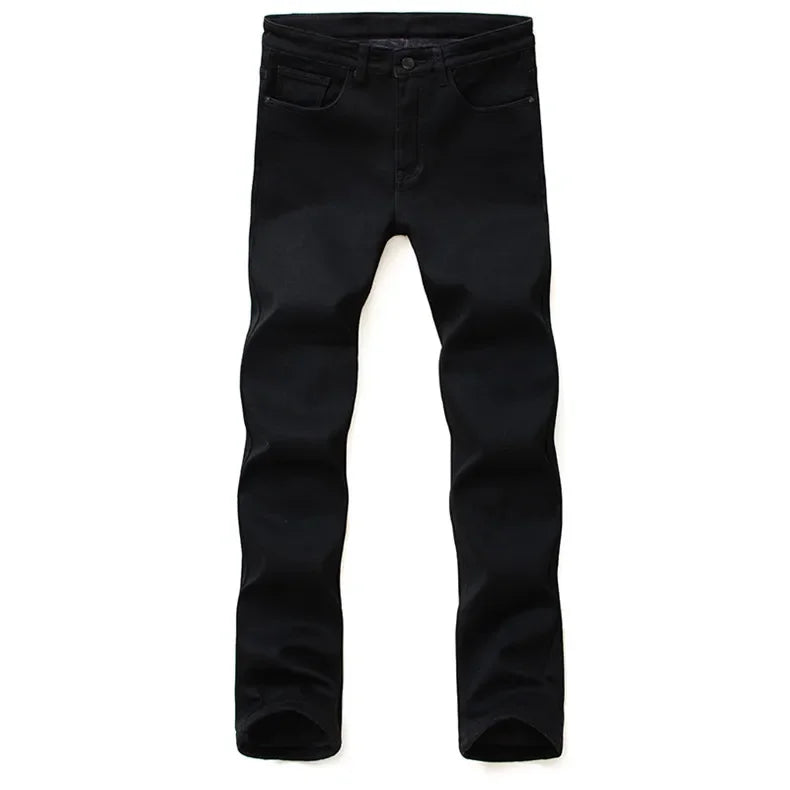 Men Classic Advanced Fashion Brand Jeans Jean Homme Man Soft Stretch Black Biker Masculino Denim Trousers Mens Pants Overalls - KHOY
