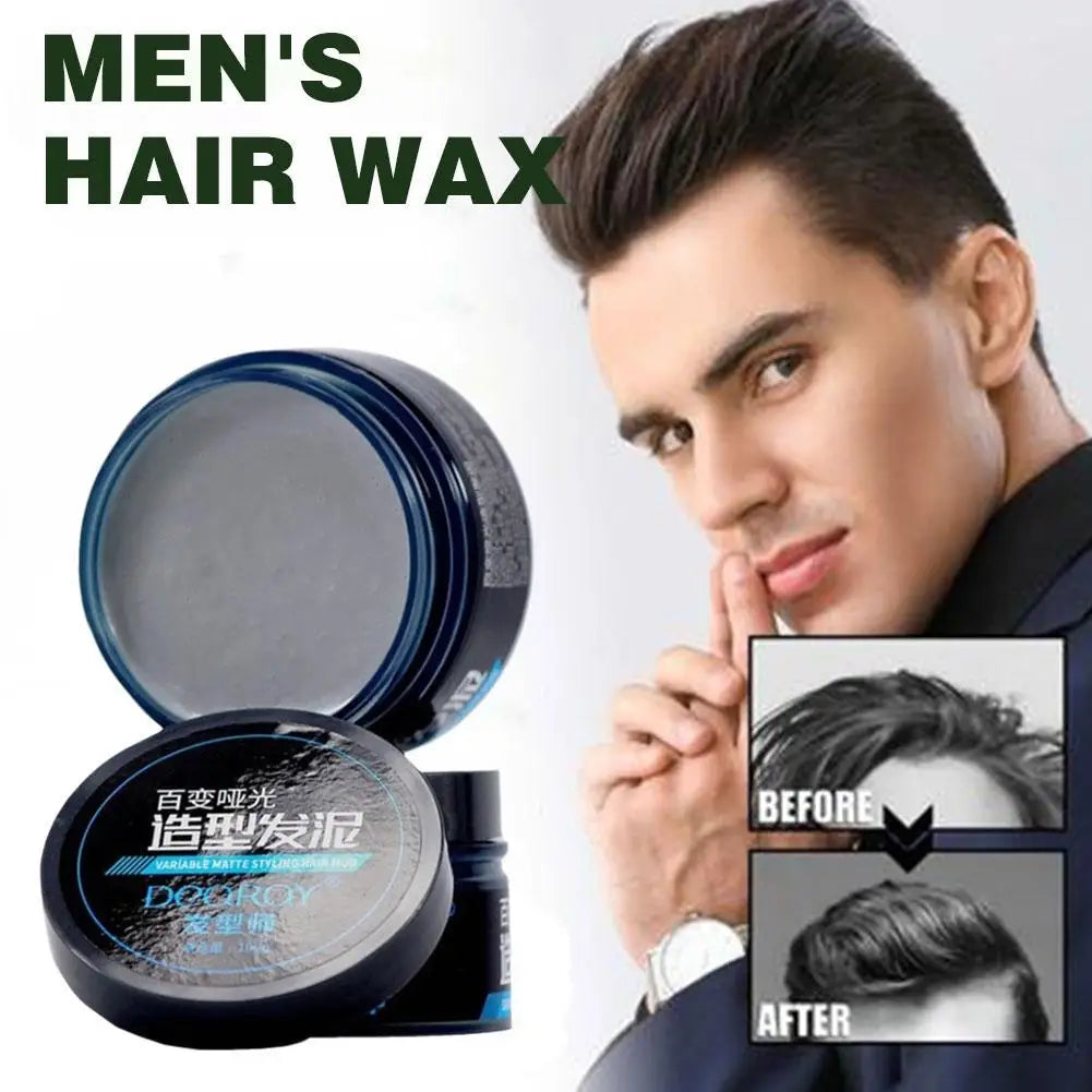 100ml Hair Clay Long-lasting Hair Cream for Men Hair Long-lasting Strong Modeling Hold Low Shine Hair Styling Wax 2 Color N EWW - KHOY