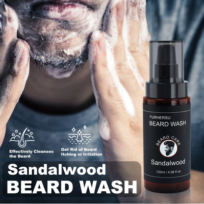 Exquisite lifestyle, starting from beard: 7-piece beard set for comprehensive care - KHOY
