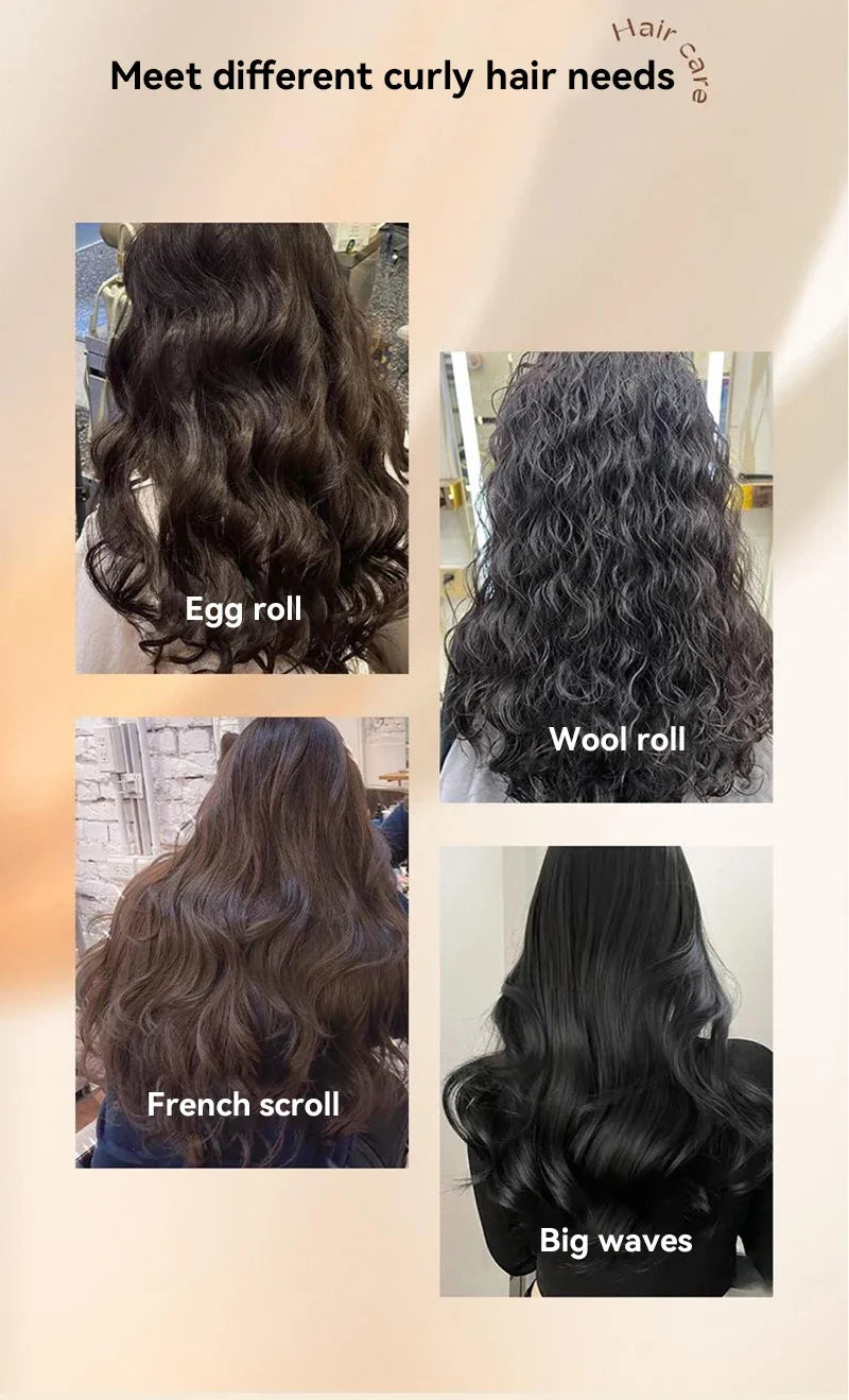 Moisturizing Elastic Long Lasting Styling Cream Curly Hair Elastic Curl Enhancers Repair and Nourish Hair Styling Cream - KHOY