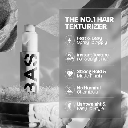 Hair Styling Spray Intense Texturizing Powder Instantly Volume Spray,Iightweight Matte Setting Powder That Adds Texture to Hair - KHOY