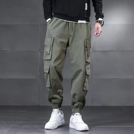 Mens Cargo Pants Military Men Trousers Casual Cotton Tactical Pants Spring Summer Men Big Size Pantalon Militaire Homme - KHOY