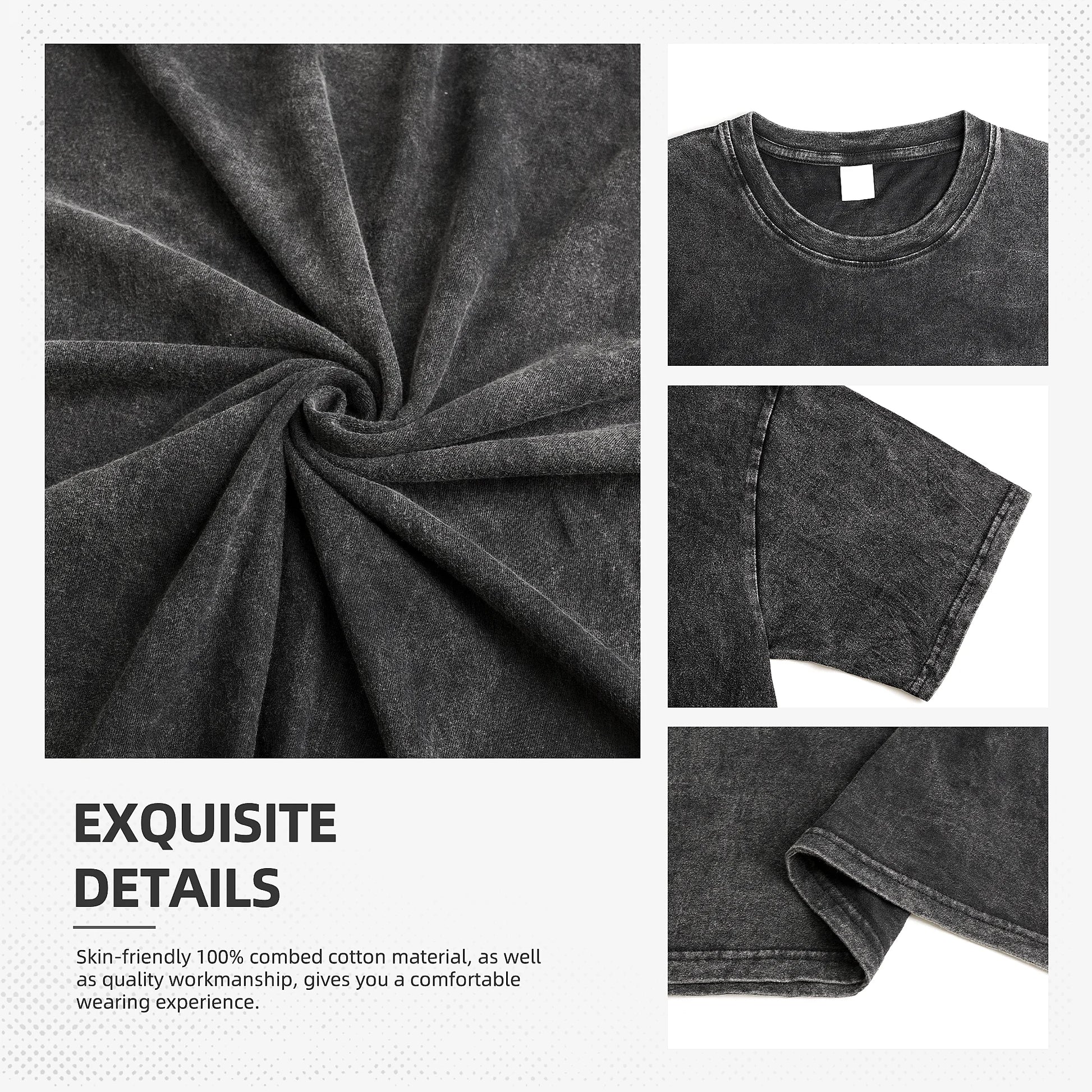 Oversized Washed T-Shirt Forsakens Cotton T-Shirts Meme Trendy Cool Tshirt for Men Beach Y2K Retro Casual Tees - KHOY