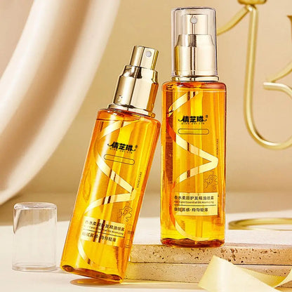 Hair Oil Spray Scented Nourishing Conditioning Oil Deeply Moisturizing Hair Curly Sheen Spray Gift Women