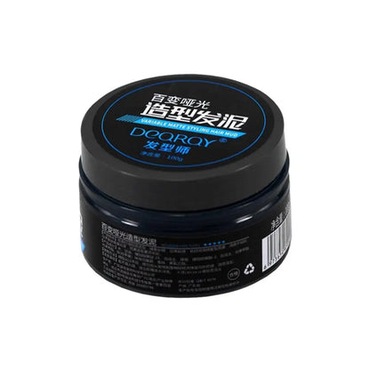 100ml Hair Clay Long-lasting Hair Cream for Men Hair Long-lasting Strong Modeling Hold Low Shine Hair Styling Wax 2 Color N EWW - KHOY
