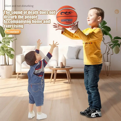 Silent Basketball - Silent Indoor Basketball, Mute Basketball | Low Noise Indoor Training Ball, Highly Elastic Practice Ball, - KHOY
