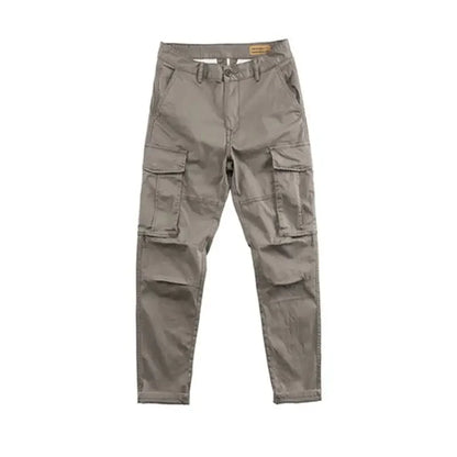 Men's Cargo Pants Work Wear Autumn Khaki Male Trousers Nylon Big Size Cheapest Designer Fashion Emo New in Baggy Long Slacks Y2k - KHOY