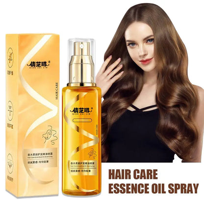Hair Oil Spray Scented Nourishing Conditioning Oil Deeply Moisturizing Hair Curly Sheen Spray Gift Women