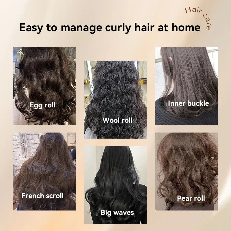 Moisturizing Elastic Long Lasting Styling Cream Curly Hair Elastic Curl Enhancers Repair and Nourish Hair Styling Cream - KHOY