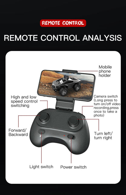 NEW KF29 With HD Camera Can Take Pictures And videos Rc car fpv Remote Conversation and Shooting Wireless Camera RC Car Toy Gift - KHOY