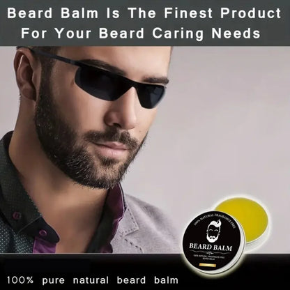 Beard Cream for Men,Moisturizing & Styling,No Rinse Care Cream,Beard Oil, Beard Styling Cream,Anti-Frizz,Softens &Tames Hair - KHOY