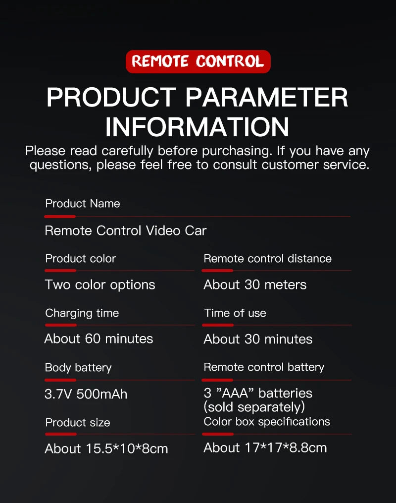 NEW KF29 With HD Camera Can Take Pictures And videos Rc car fpv Remote Conversation and Shooting Wireless Camera RC Car Toy Gift - KHOY