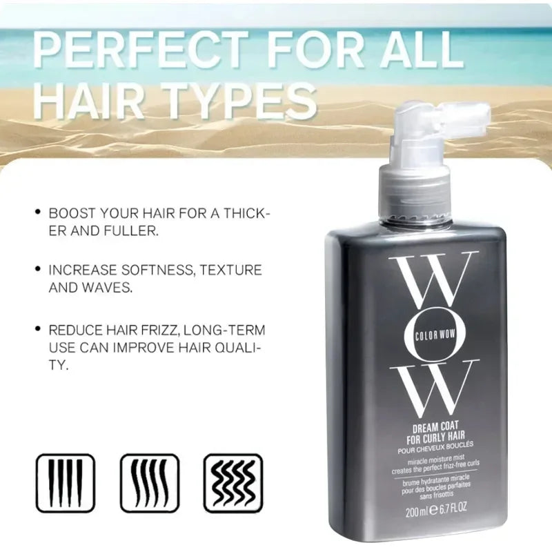 Original Curl Hair Styling Fixing Spray Dry Frizz Hair Leave-In Care Mask Treatment Long Lasting Styling Gel Soften Conditioner - KHOY