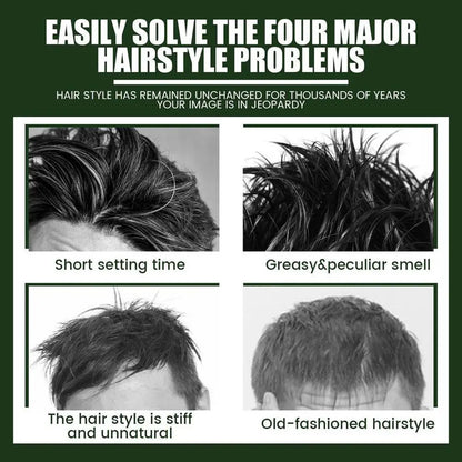 100ml Hair Clay Long-lasting Hair Cream for Men Hair Long-lasting Strong Modeling Hold Low Shine Hair Styling Wax 2 Color N EWW - KHOY
