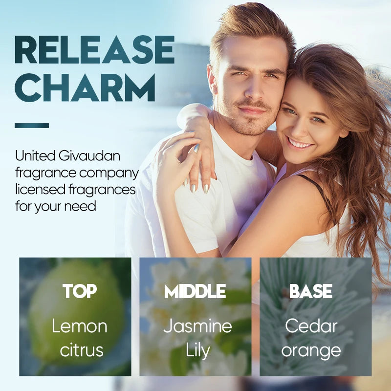 Men's facial cleanser Body wash Oil control Moisturizing long-lasting fragrance Fresh release charm creamy foam Body wash - KHOY