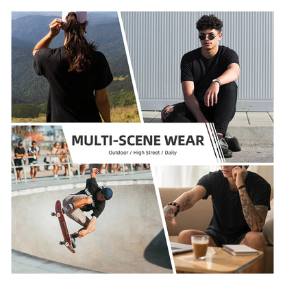 Oversized Washed T-Shirt Forsakens Cotton T-Shirts Meme Trendy Cool Tshirt for Men Beach Y2K Retro Casual Tees - KHOY