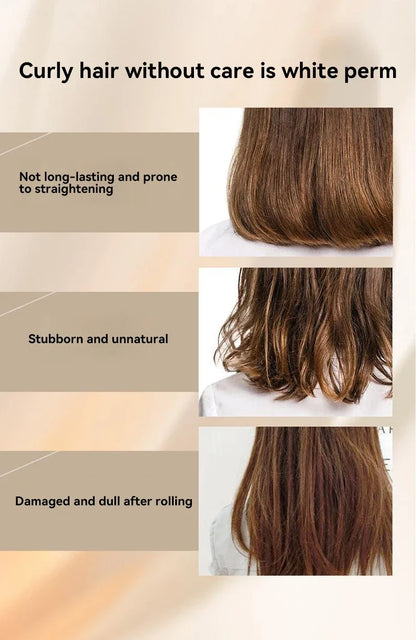 Moisturizing Elastic Long Lasting Styling Cream Curly Hair Elastic Curl Enhancers Repair and Nourish Hair Styling Cream - KHOY