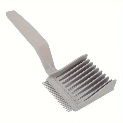 1pc Hair styling positioning comb, men's long handled home hair styling comb, hair salon comb - KHOY