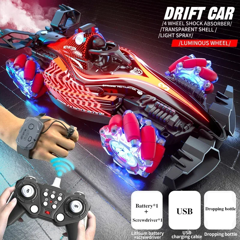 New Drift RC Car Remote Control Car Racing Spray 2.4G High Speed Off Road Competition Vehicle RC Boys Toys for Children Toy Gift - KHOY