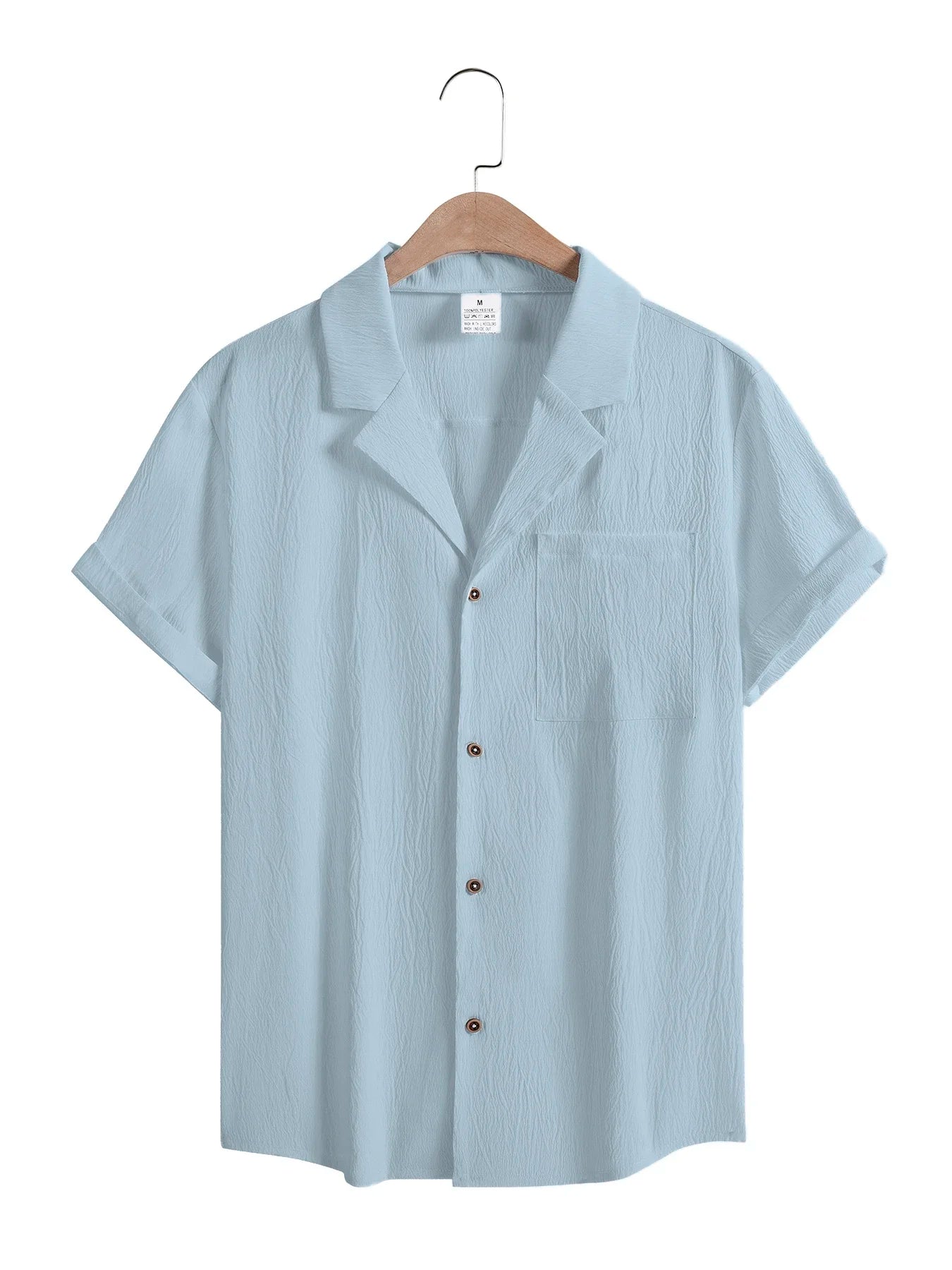 2025 Hawaiian Shirt Men's Shirt Breathable Lightweight Shirt Short Sleeve Shirt Summer Casual Shirt 3XL Summer Blouse Male - KHOY